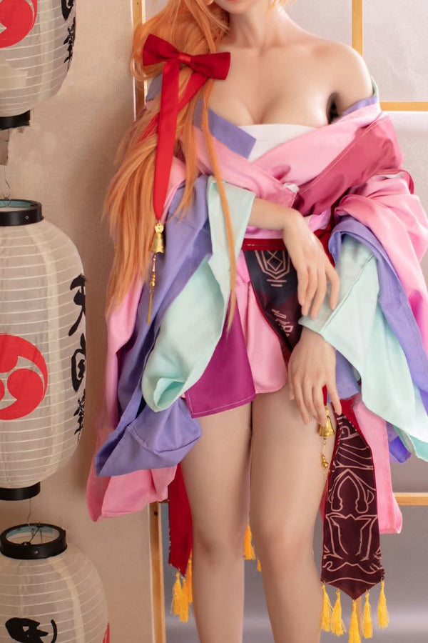 150cm/4ft11 D-cup Japanese Silicone Head Sex Doll - Yui JX