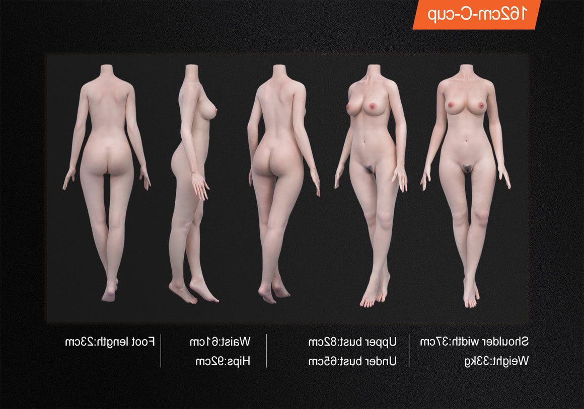 162cm/5ft4 C-cup Asian Realistic Silicone Lady Sex Doll – Xue Fanreal