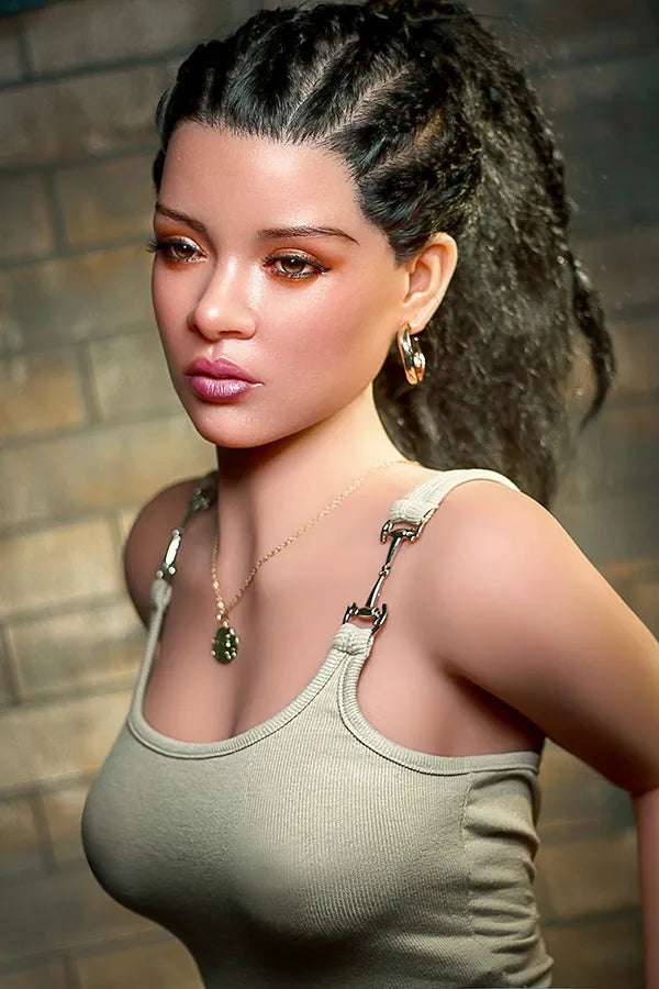 Rosretty Doll | 166cm Hot Ebony Skinny Sex Doll - Contee