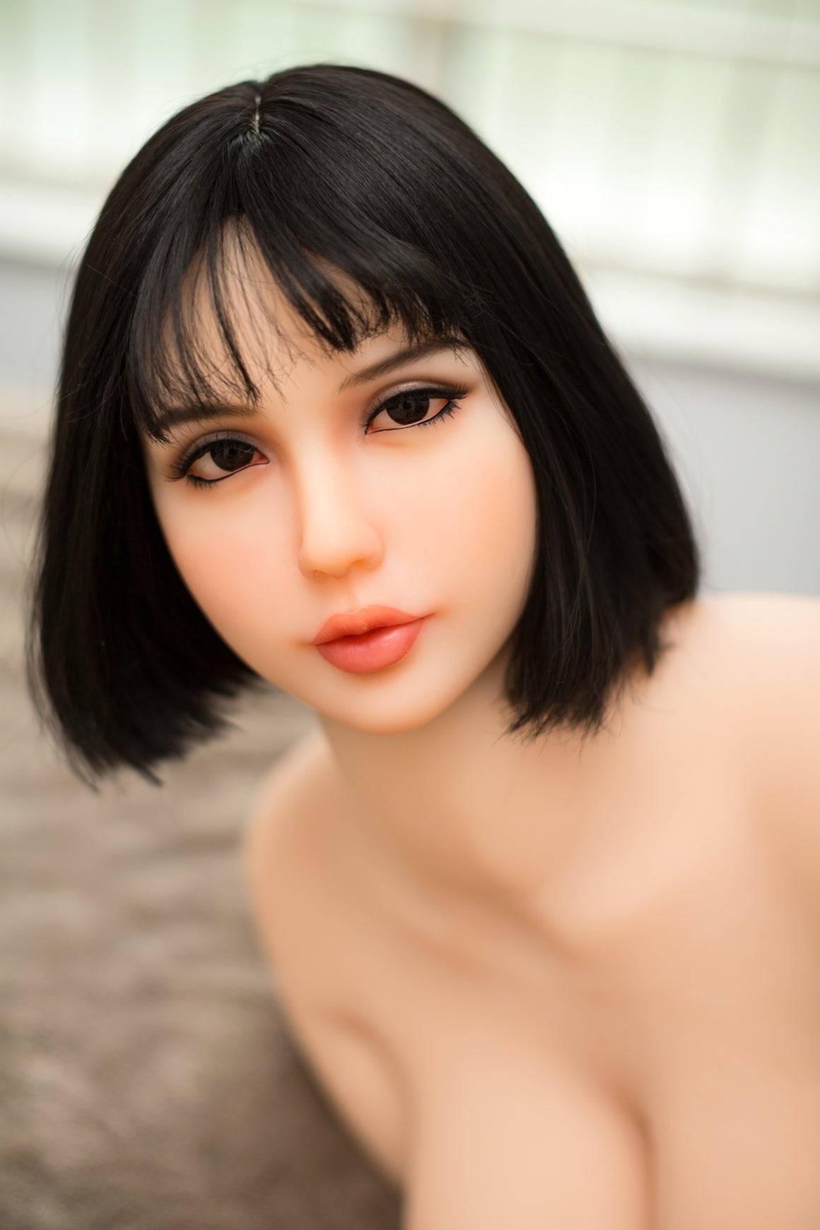 168cm/5ft6 L-cup Huge Boobs BBW Big Booty TPE Sex Doll with #233 Head Torso WM