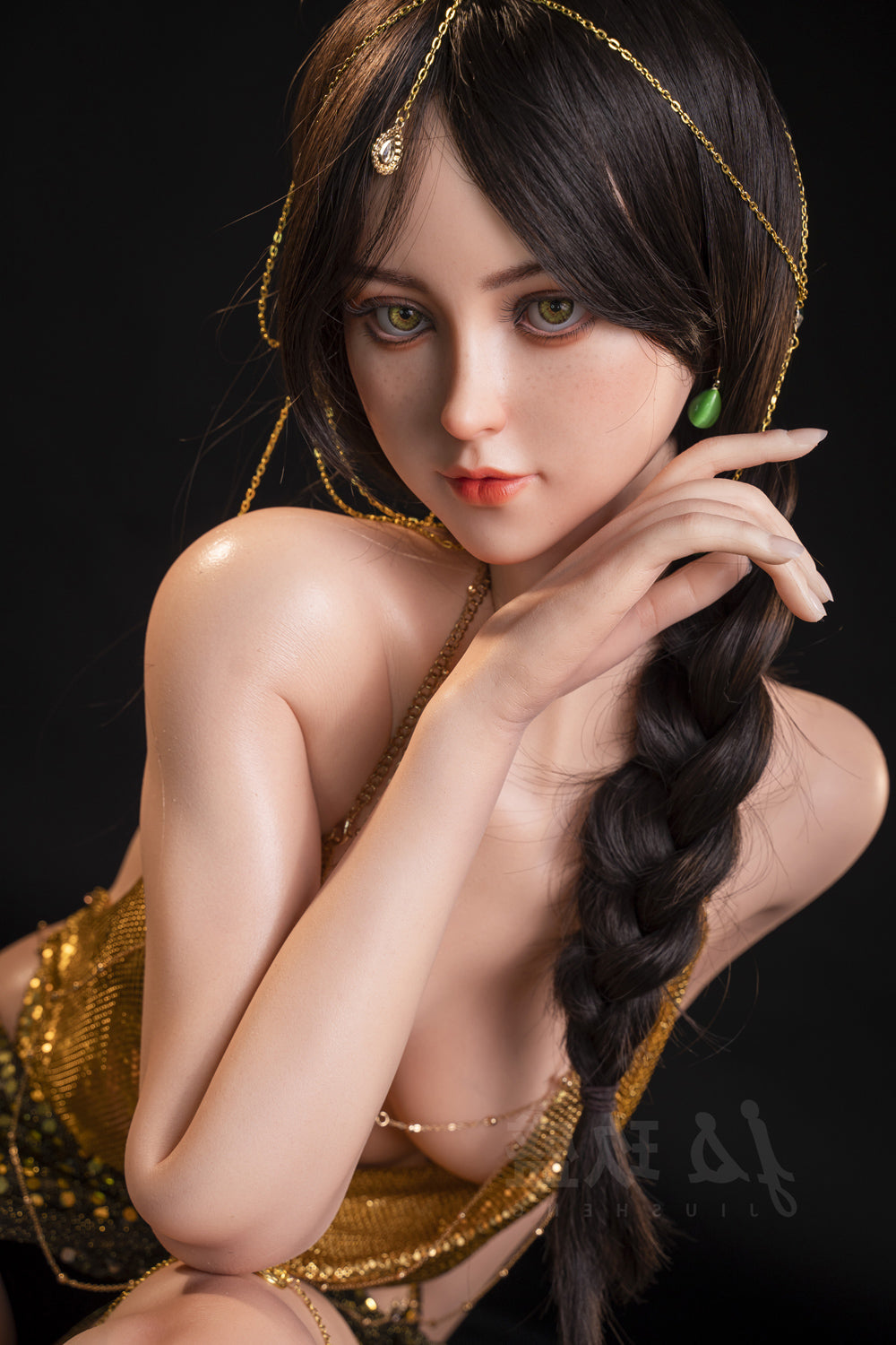 168cm/5ft6 C-cup Full Silicone Sex Doll - Arisa Jiusheng