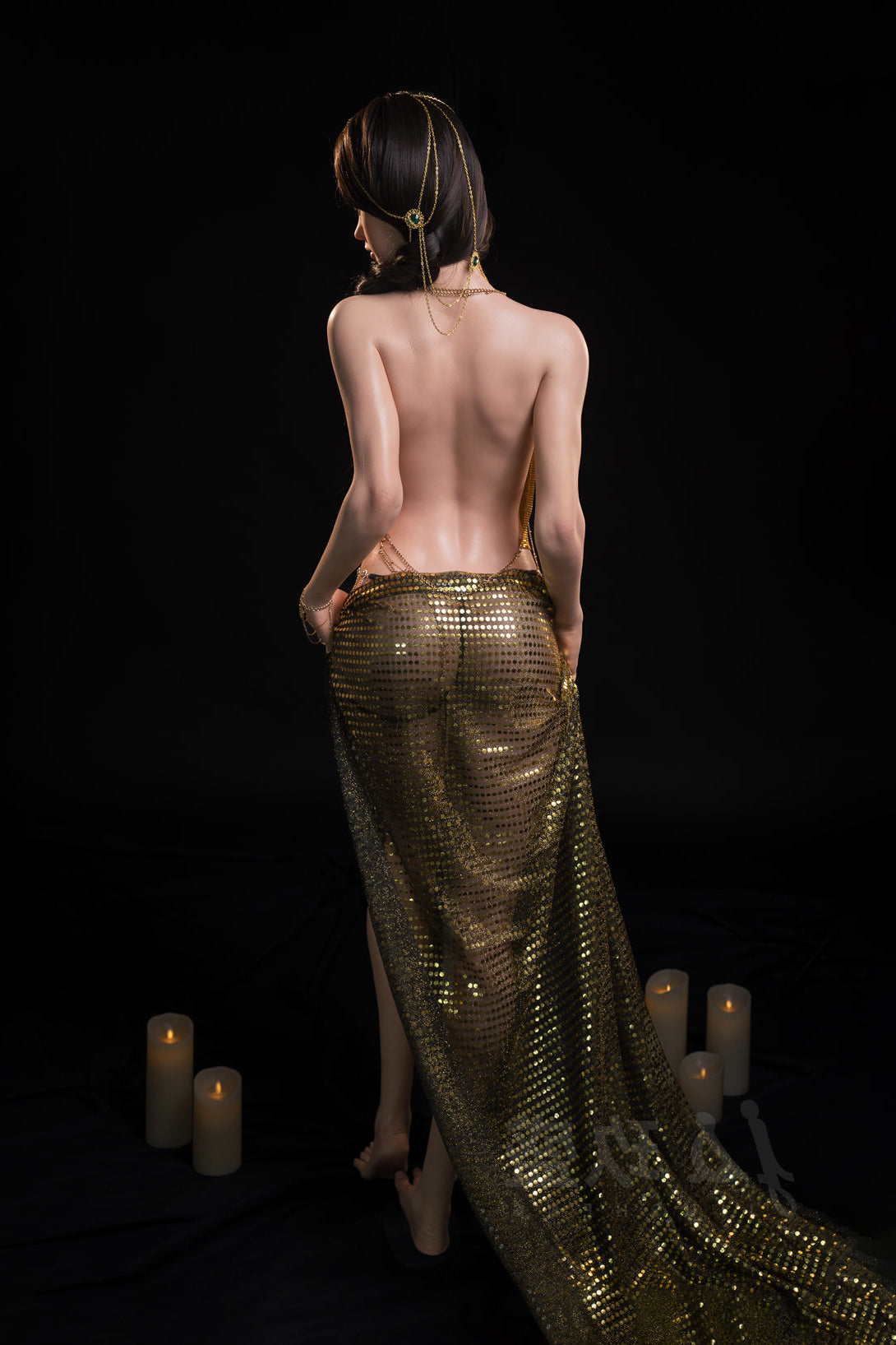 168cm/5ft6 C-cup Full Silicone Sex Doll - Arisa Jiusheng