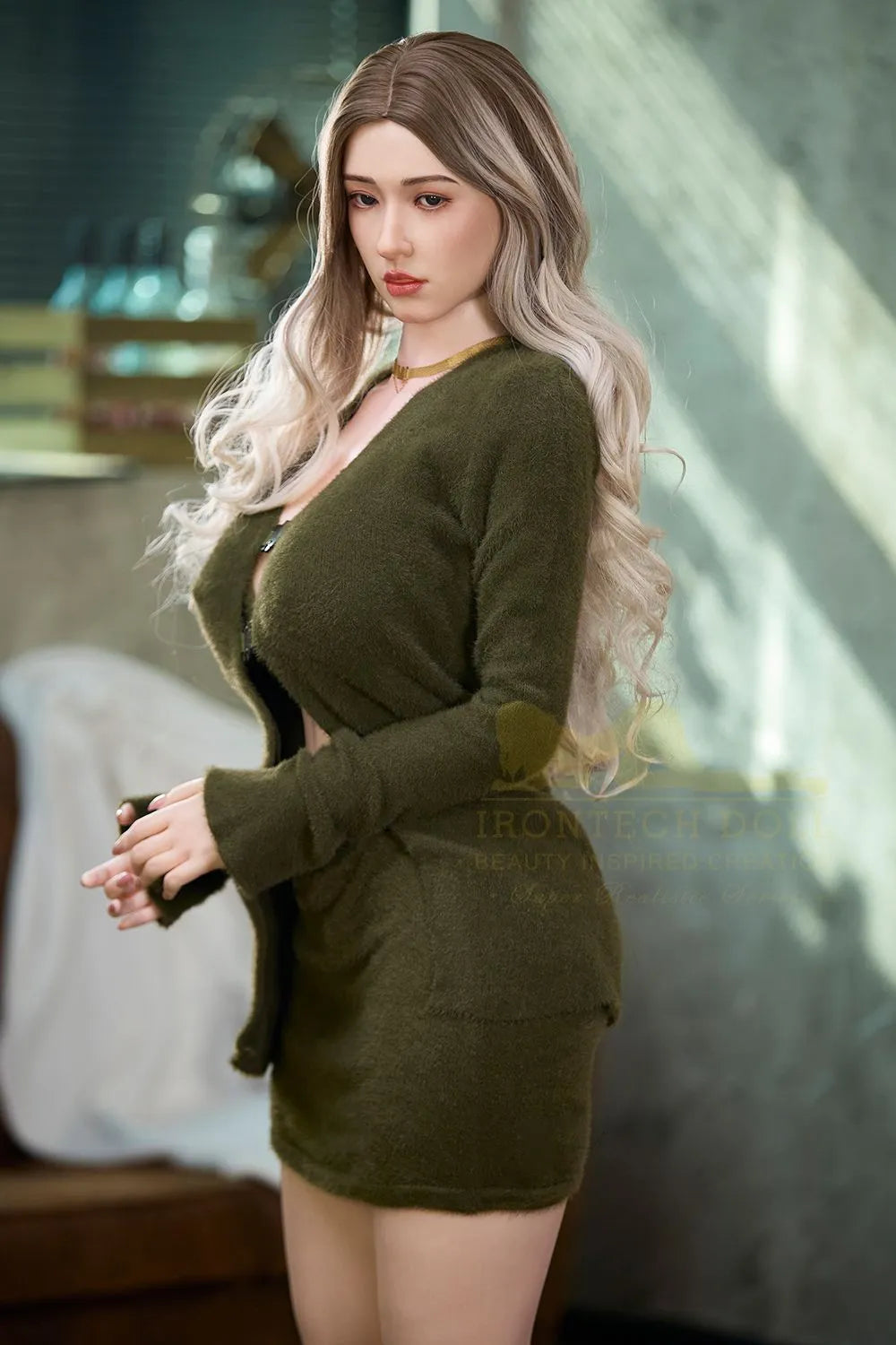 Irontech? 159cm/5ft3 S7 Full Silicone Big Breasts Adult Love Doll - Betty