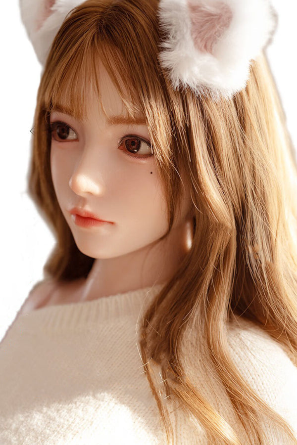 160cm/5ft3 D-cup Japanese Silicone Head Sex Doll - A39 Sora JX