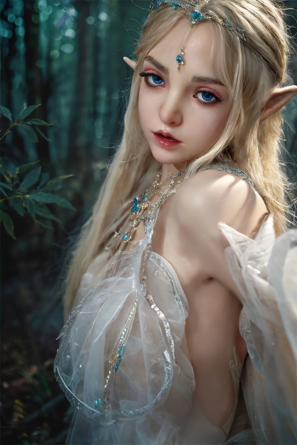 SY Doll | 150cm/4ft9 Lovely Elf Cosplay Movable Jaws Sex Doll - Ailsa