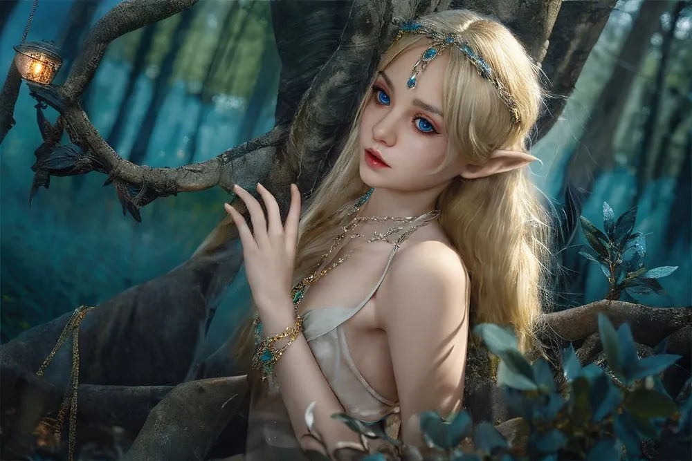 SY Doll | 150cm/4ft9 Lovely Elf Cosplay Movable Jaws Sex Doll - Ailsa