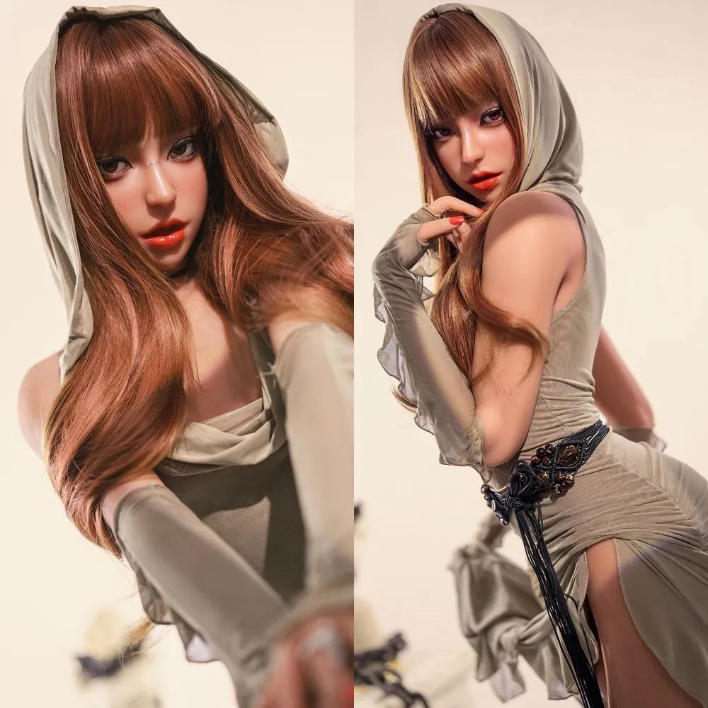 SY Doll | 160cm/5ft3 Silicone Head Small Breast Sex Doll with Movable