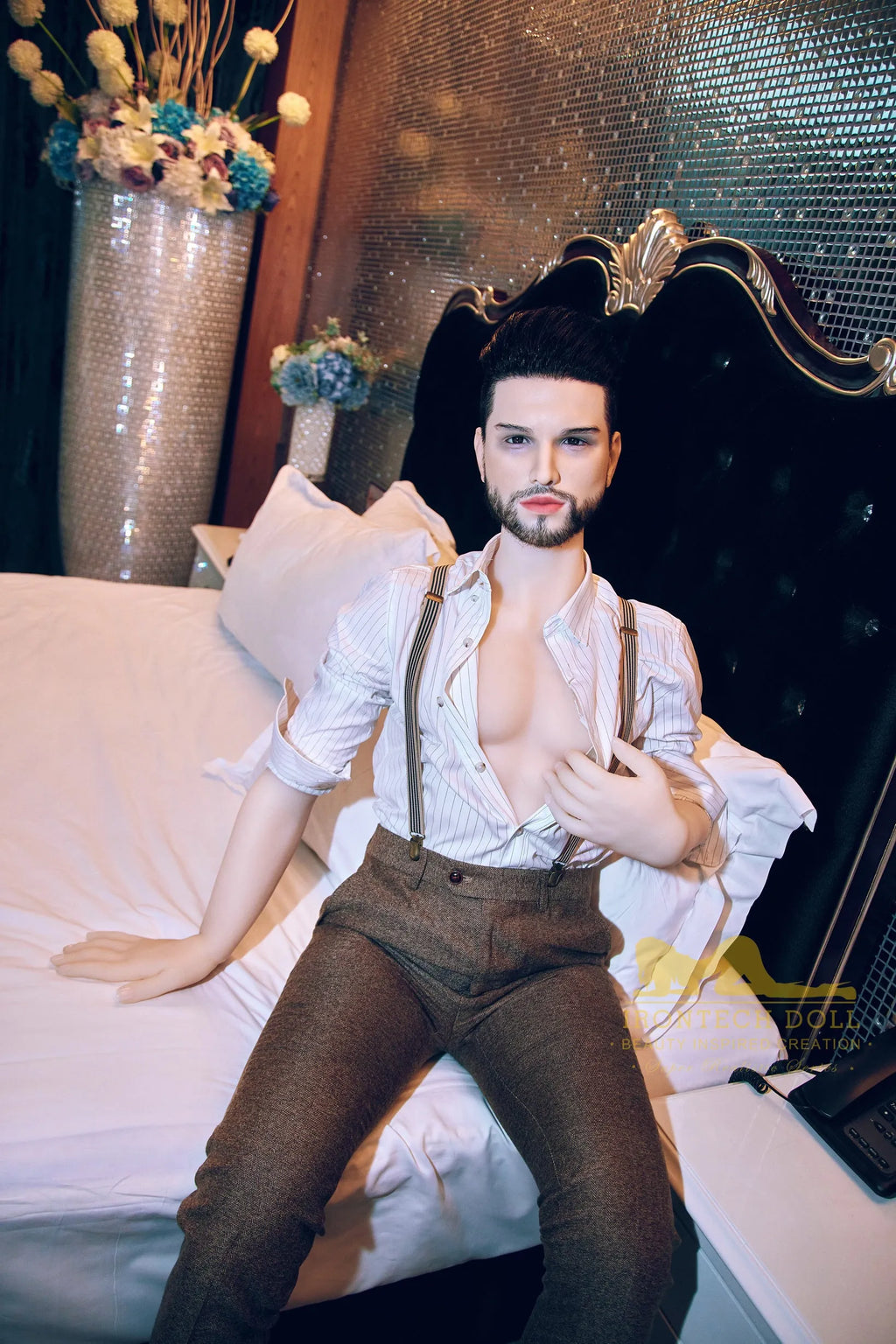 IronTech | Keith - 5Ft 4/162cm Male Sex Doll With Silicone Head