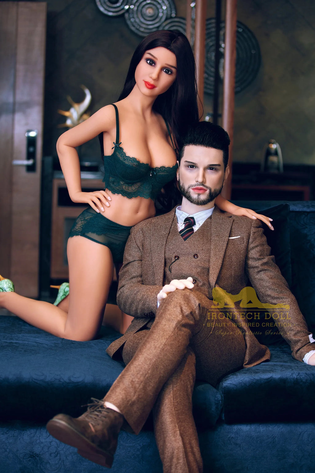 IronTech | Keith - 5Ft 4/162cm Male Sex Doll With Silicone Head