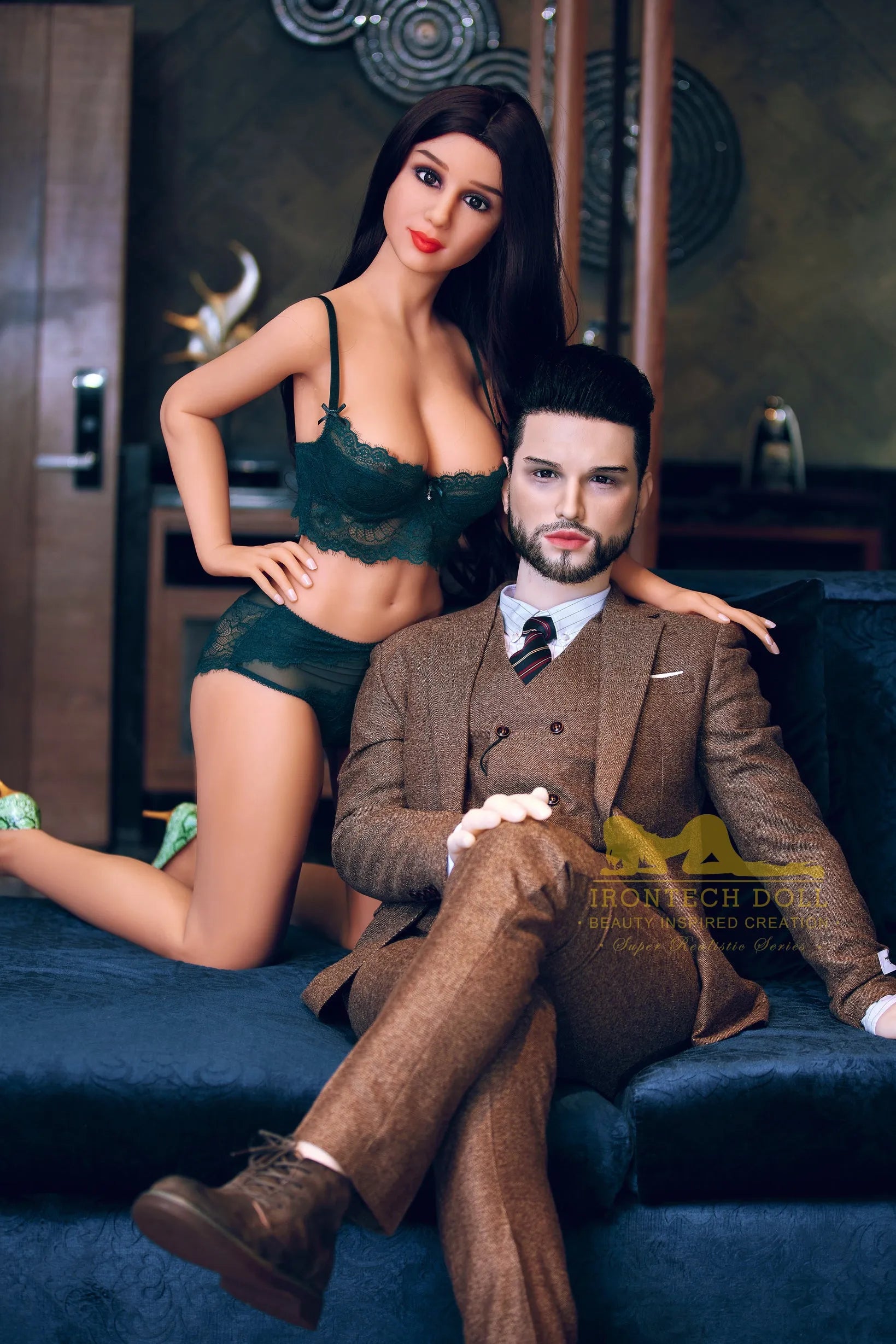 IronTech | Keith - 5Ft 4/162cm Male Sex Doll With Silicone Head