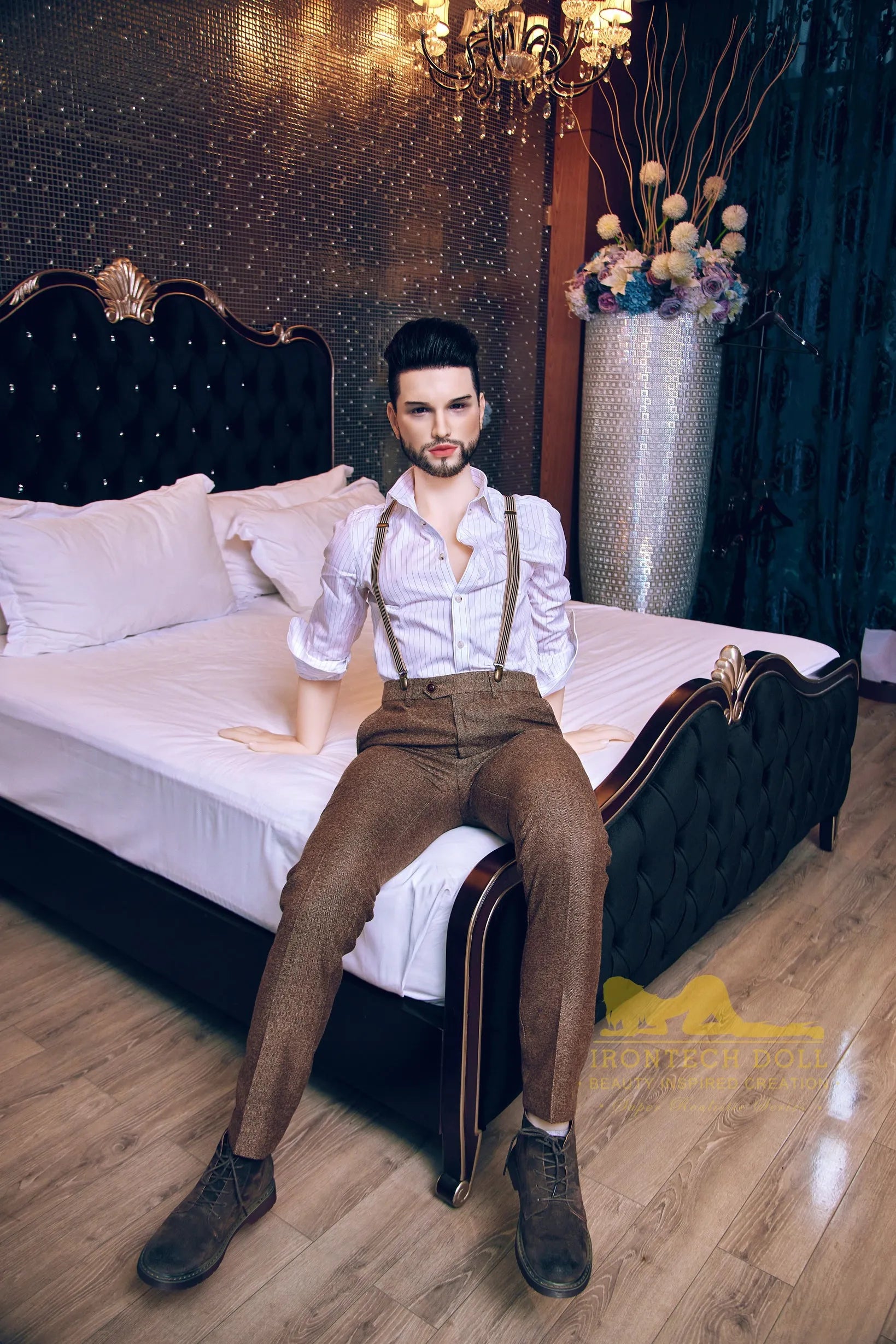 IronTech | Keith - 5Ft 4/162cm Male Sex Doll With Silicone Head