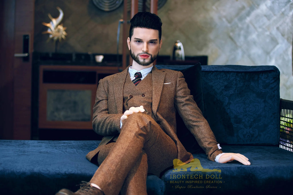 IronTech | Keith - 5Ft 4/162cm Male Sex Doll With Silicone Head