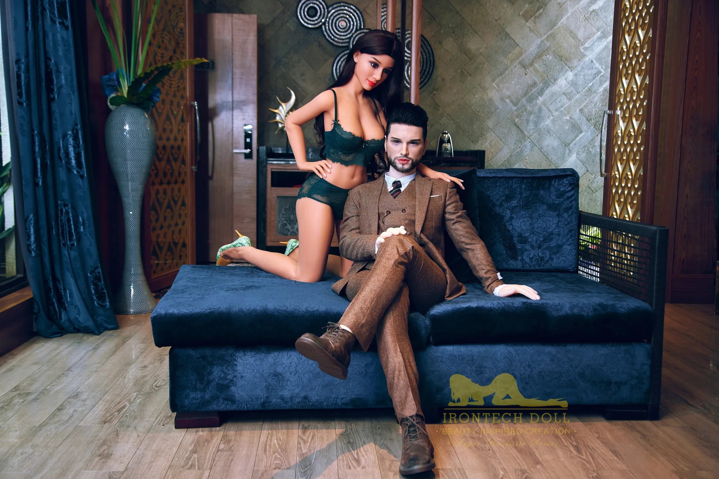 IronTech | Keith - 5Ft 4/162cm Male Sex Doll With Silicone Head