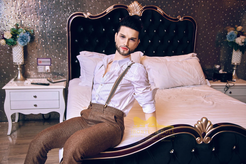 IronTech | Keith - 5Ft 4/162cm Male Sex Doll With Silicone Head