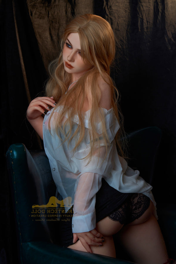 US In Stock - 164cm/5ft5 F-cup Silicone Sex Doll - S38 Natural Irontech