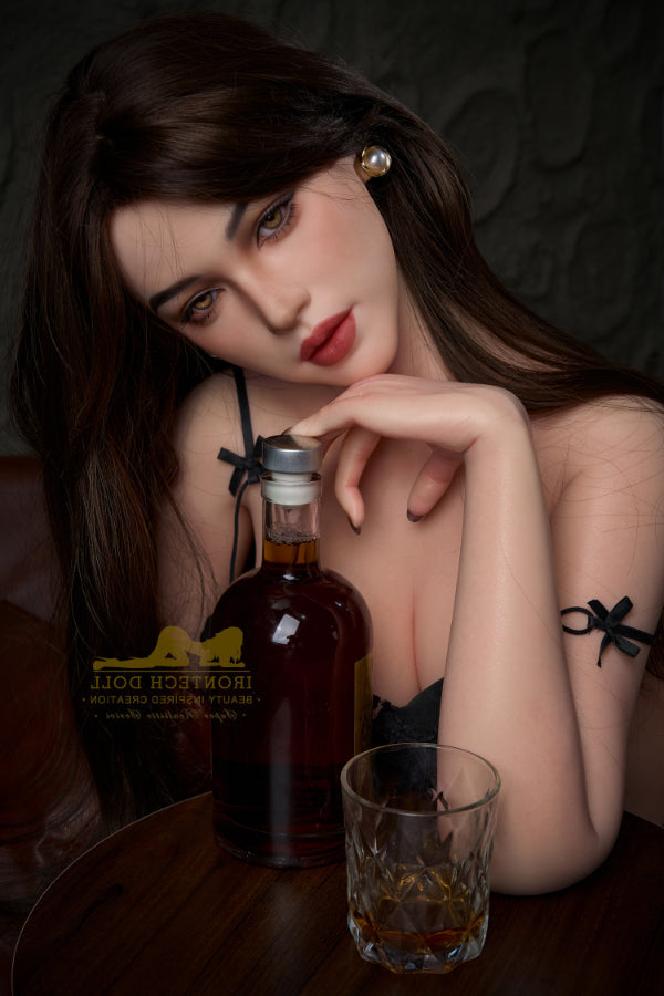 166cm/5ft5 D-cup Bubble Butt Realistic Silicone Sex Doll - S42 Irontech