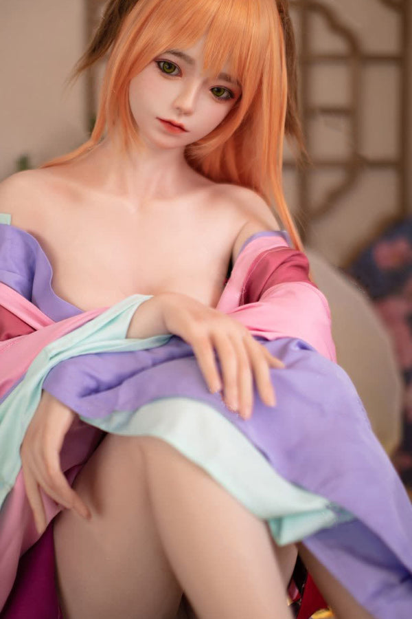 150cm/4ft11 D-cup Japanese Silicone Head Sex Doll - Yui JX