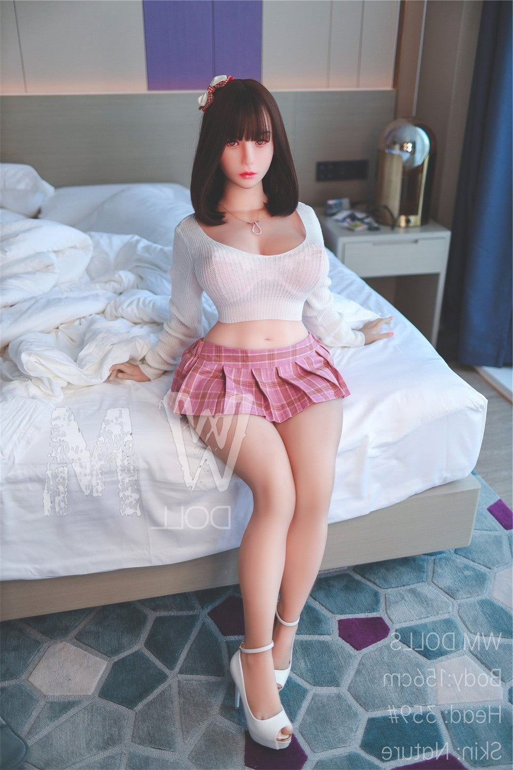 156cm/5ft1 H-Cup Thick TPE Japanese Sex Doll with #359 Head WM