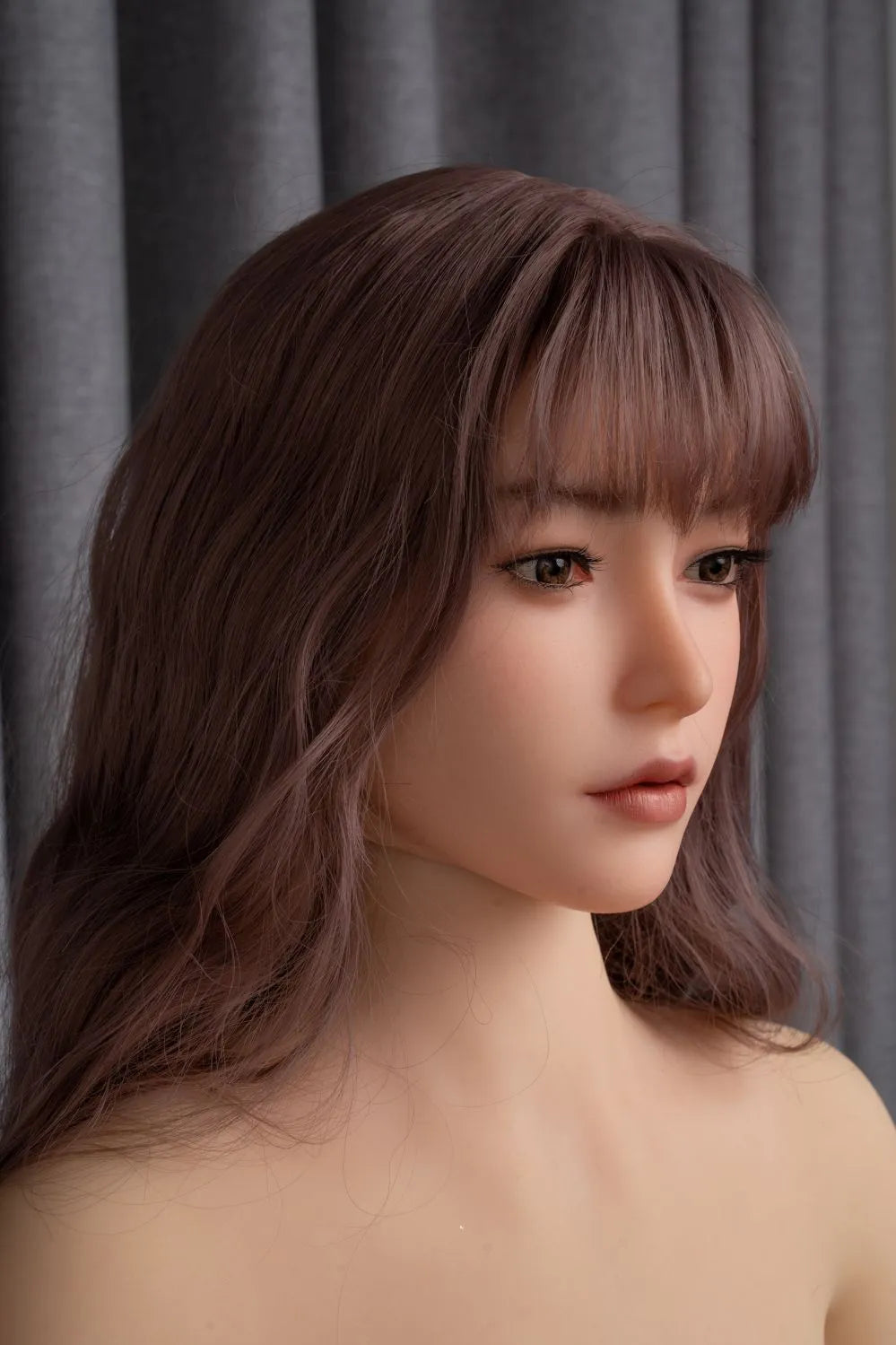 ZELEX? 168cm (5.5') GE70#-1 E-Breasts Silicone Head+TPE Body (NO.2951)