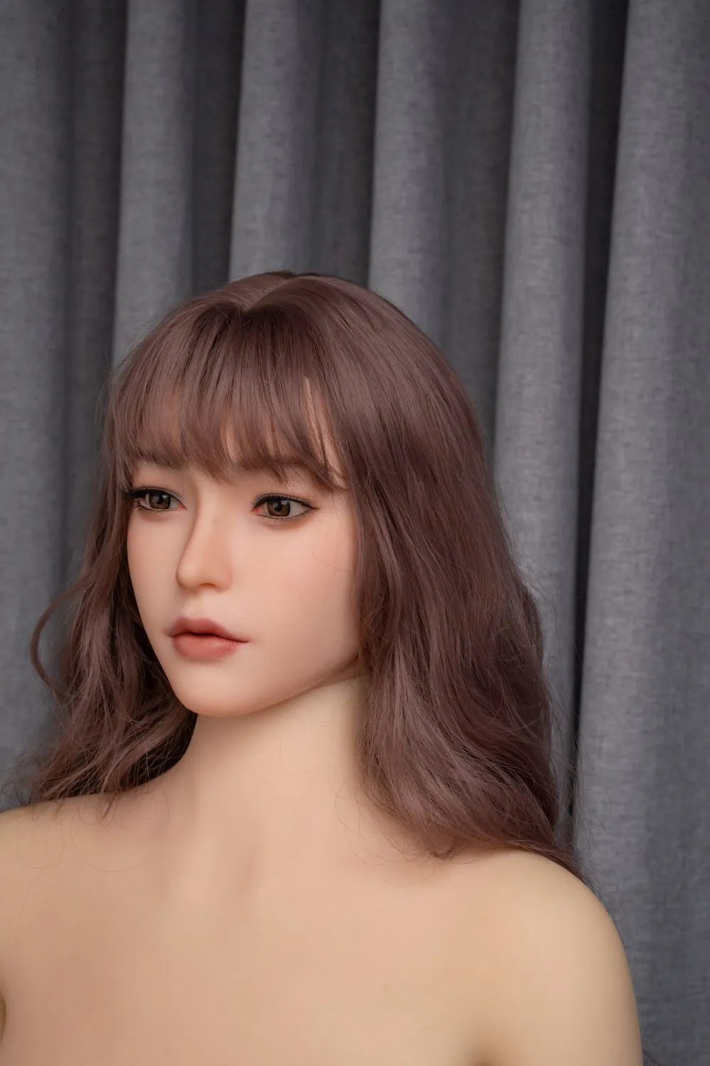 ZELEX? 168cm (5.5') GE70#-1 E-Breasts Silicone Head+TPE Body (NO.2951)