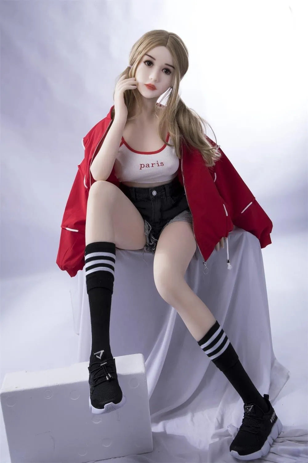 153cm (5' 0") Blonde Small Tits Sex Doll - Clementine