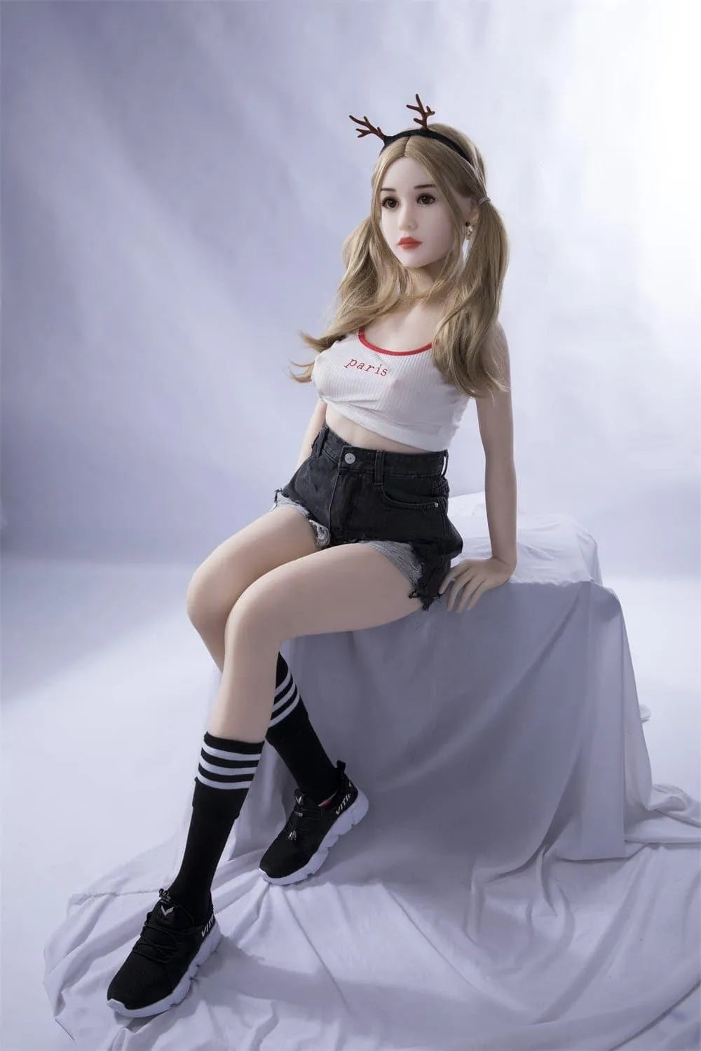 153cm (5' 0") Blonde Small Tits Sex Doll - Clementine