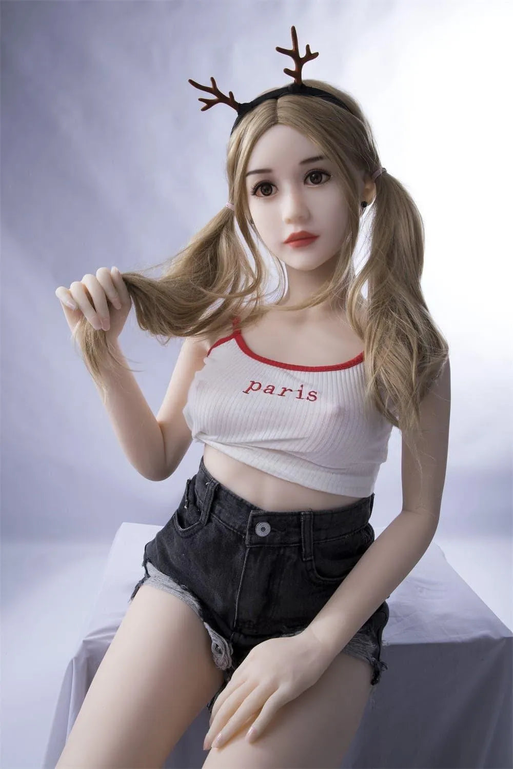 153cm (5' 0") Blonde Small Tits Sex Doll - Clementine