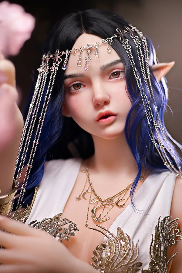 SY Doll | 160cm Movable Jaw Elf Ears Silicone Head M8# Sex Doll - Ophelia
