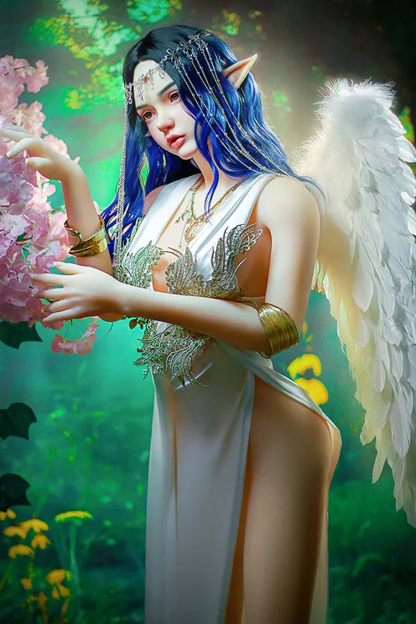 SY Doll | 160cm Movable Jaw Elf Ears Silicone Head M8# Sex Doll - Ophelia