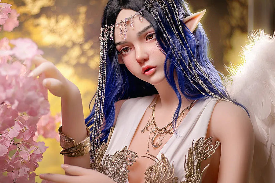 SY Doll | 160cm Movable Jaw Elf Ears Silicone Head M8# Sex Doll - Ophelia