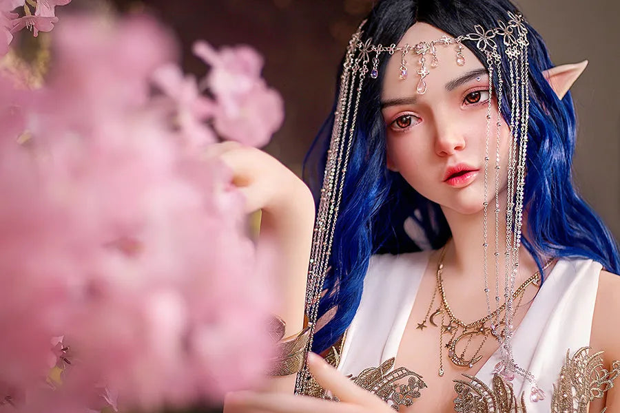 SY Doll | 160cm Movable Jaw Elf Ears Silicone Head M8# Sex Doll - Ophelia