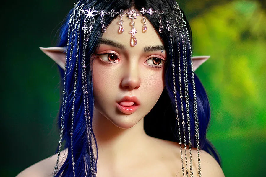 SY Doll | 160cm Movable Jaw Elf Ears Silicone Head M8# Sex Doll - Ophelia
