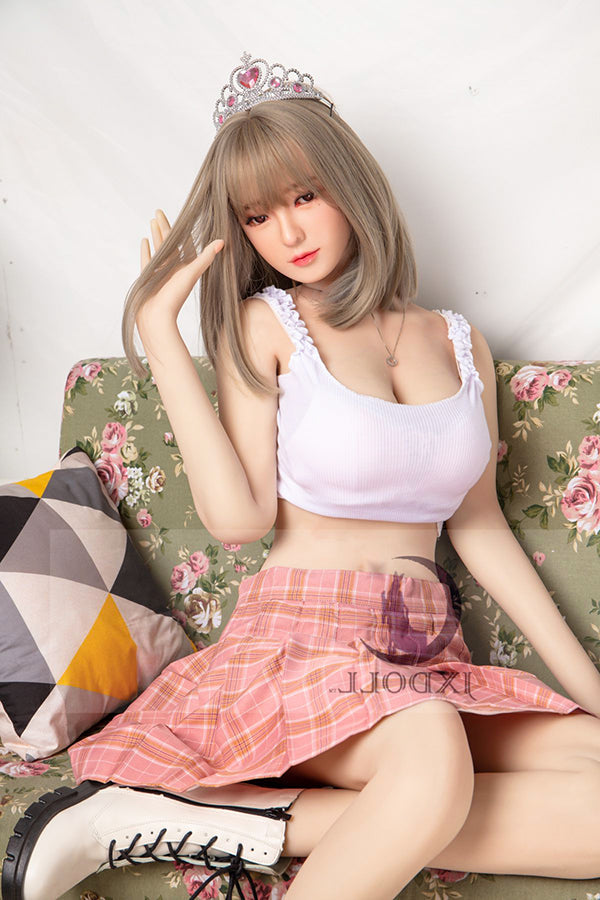 160cm/5ft3 D-cup Japanese Silicone Head Sex Doll - Sara JX