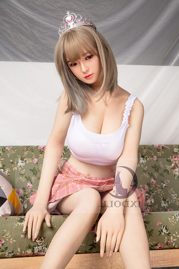 160cm/5ft3 D-cup Japanese Silicone Head Sex Doll - Sara JX