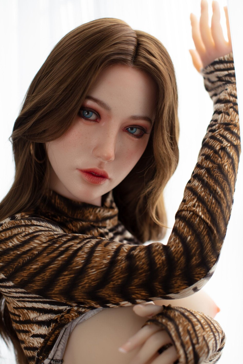 US In Stock - 170cm/5ft7 D-cup Japanese Silicone Head Sex Doll C9 - Je Torso JX