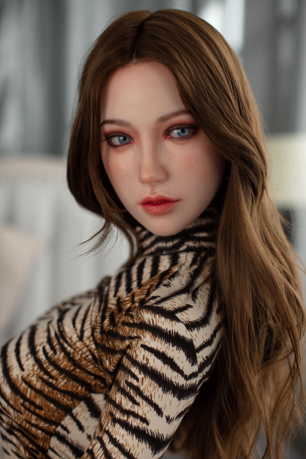 US In Stock - 170cm/5ft7 D-cup Japanese Silicone Head Sex Doll C9 - Je Torso JX