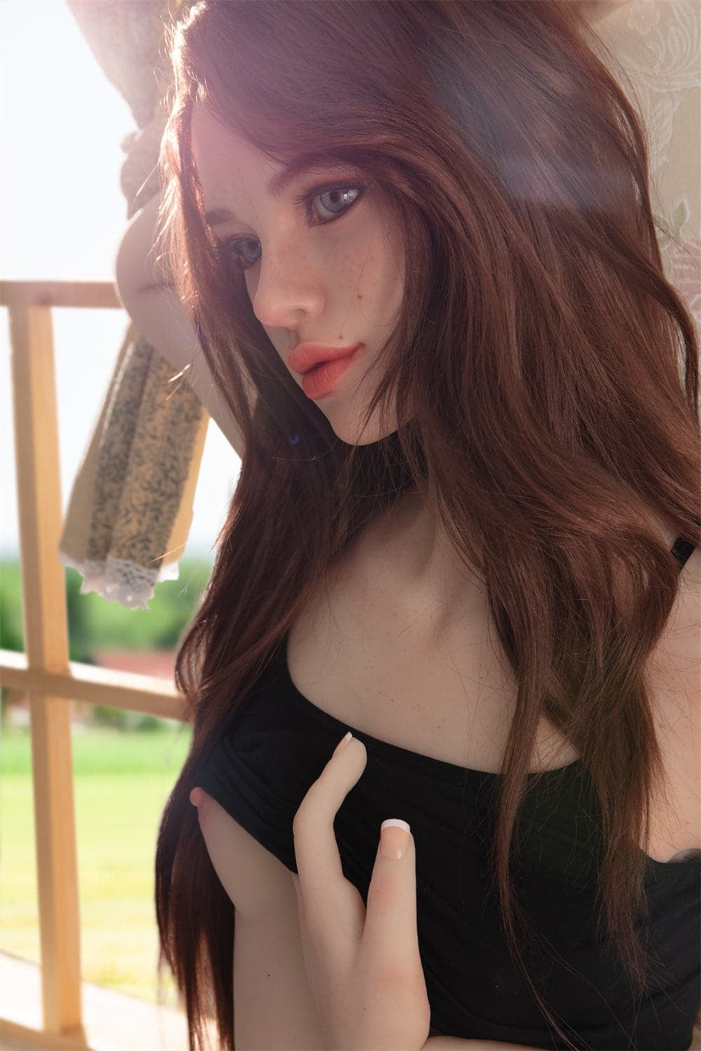 EU In Stock - 171cm/5ft7 A-cup American Silicone Head Sex Doll – Hedy Torso Starpery