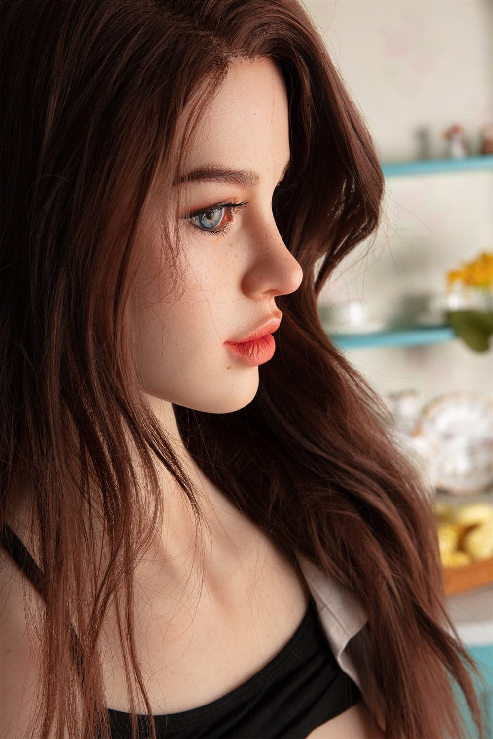 171cm/5ft7 A-cup Silicone Head Sex Doll – Hedy Starpery