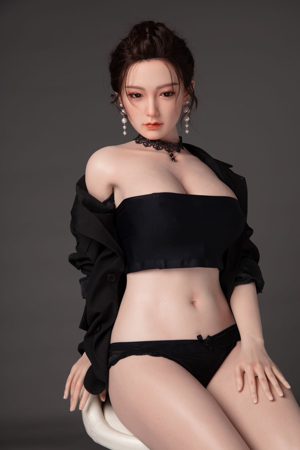 US In Stock - 170cm/5ft7 Japanese D-cup Silicone Head Sex Doll - Asa JX