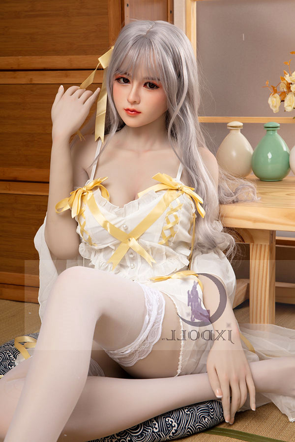 160cm/5ft3 D-cup Silicone Head Sex Doll - Emi JX