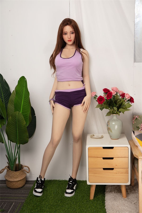 US In Stock - 160cm/5ft3 Japanese D-cup Silicone Head Sex Doll A3 - Yu Torso JX