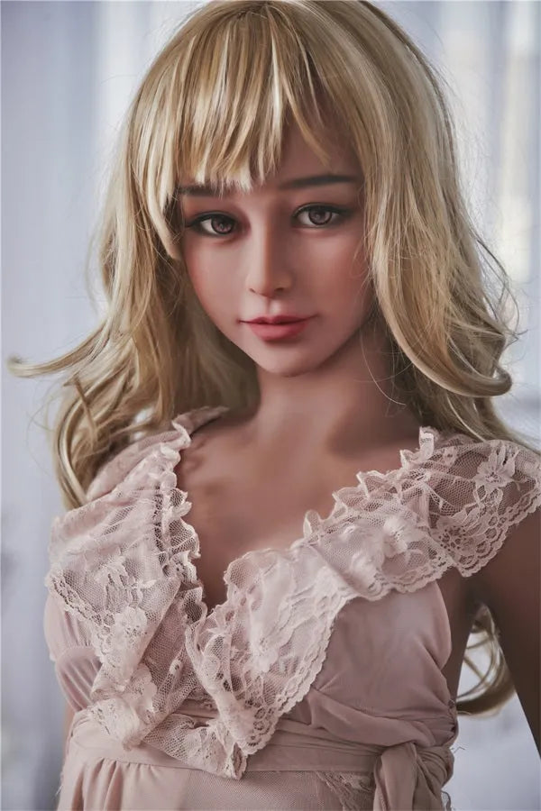 Yonina - 4ft 11/150cm Stunning Realistic Sex Doll With Blonde Curly Hair