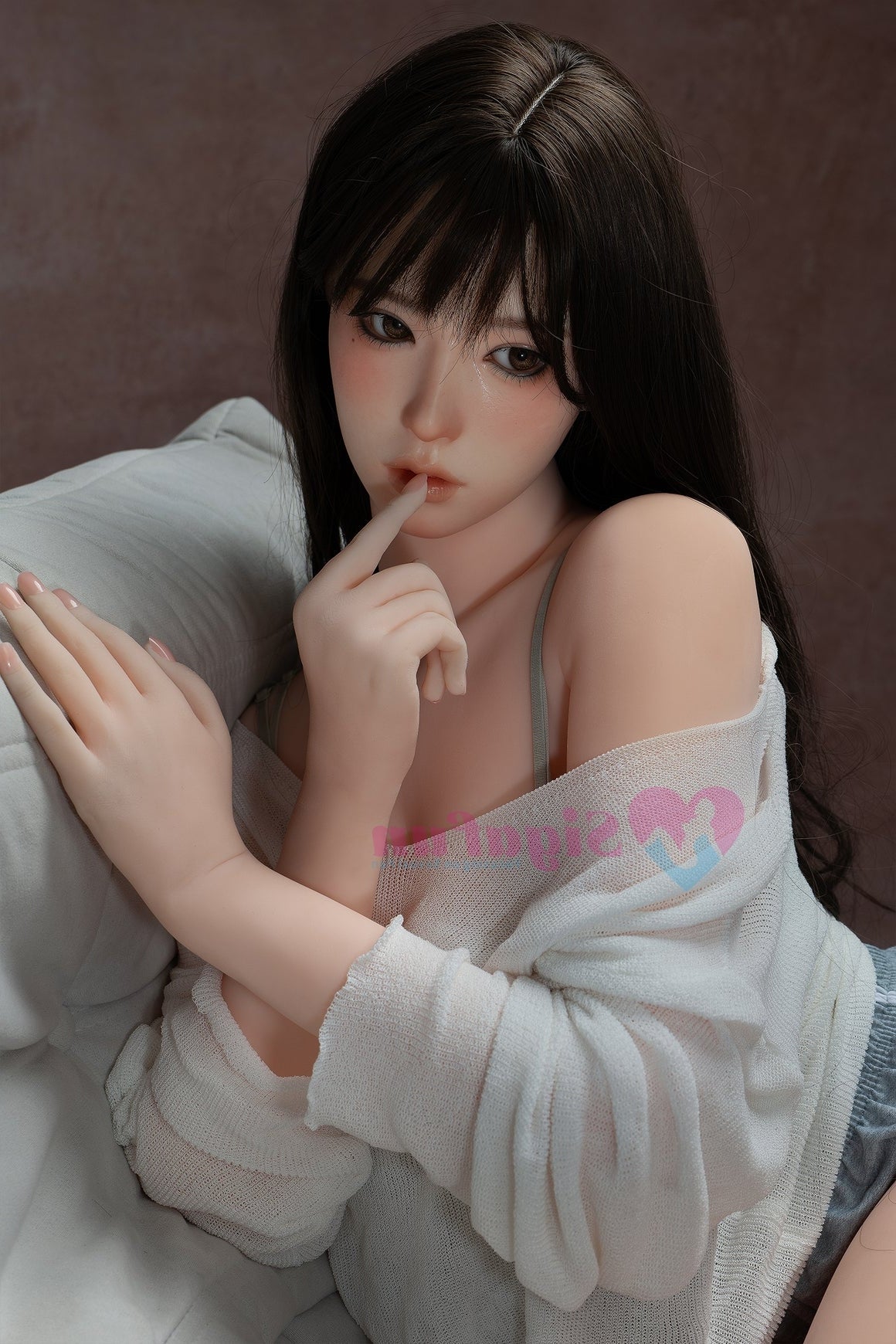 US In Stock - 159cm/5ft3 E-Cup Silicone Head Sex Doll - SG5 Natural Sigafun