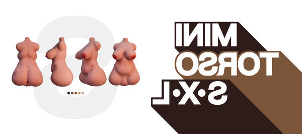 🔹CLM Classic🔹36.5cm/1ft2 S Mini TPE Torso Sex Toys - Climax Doll