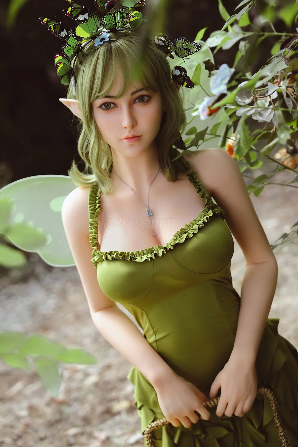 Rosretty Doll | 160cm/5ft3 Big Breasts Enchanted Forest Elf-Ears Green