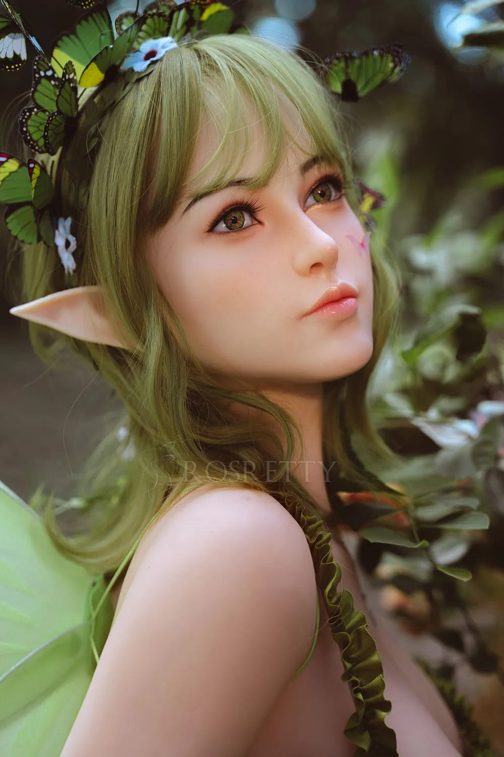 Rosretty Doll | 160cm/5ft3 Big Breasts Enchanted Forest Elf-Ears Green