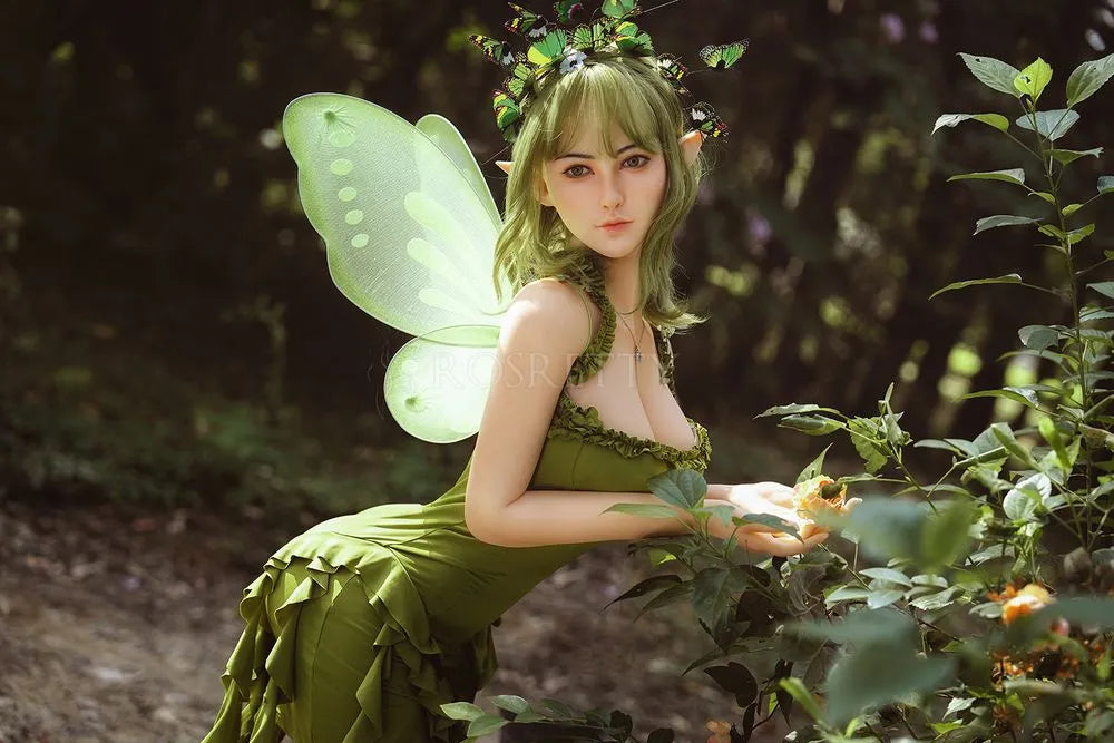 Rosretty Doll | 160cm/5ft3 Big Breasts Enchanted Forest Elf-Ears Green
