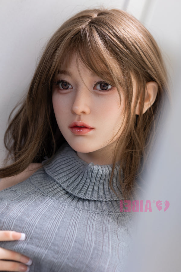 158cm/5ft2 F-Cup Silicone Sex Doll #AB22 Julia White Aibei