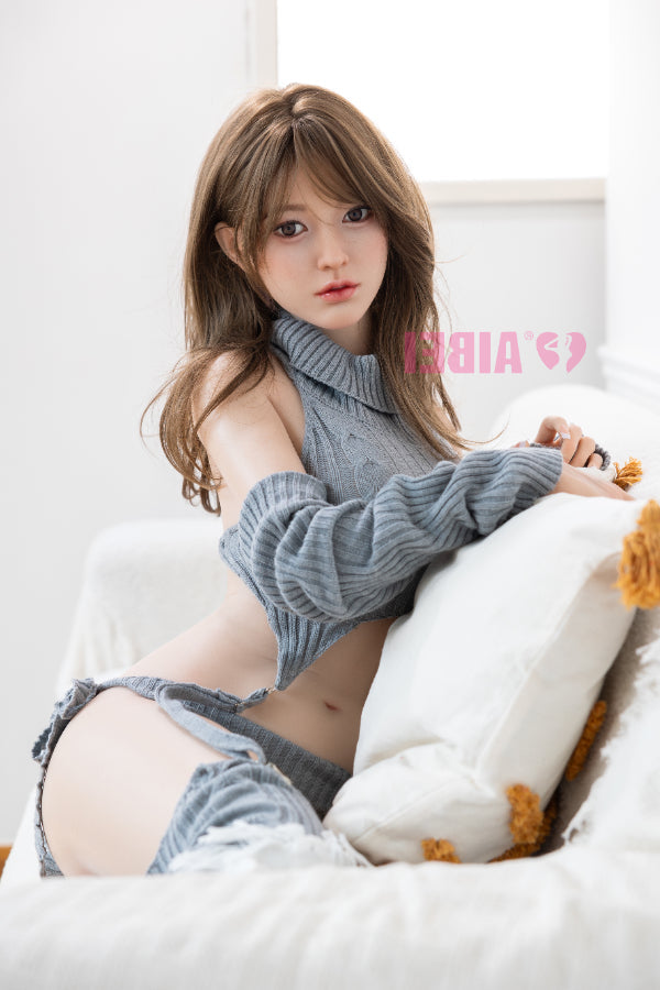 158cm/5ft2 F-Cup Silicone Sex Doll #AB22 Julia White Aibei