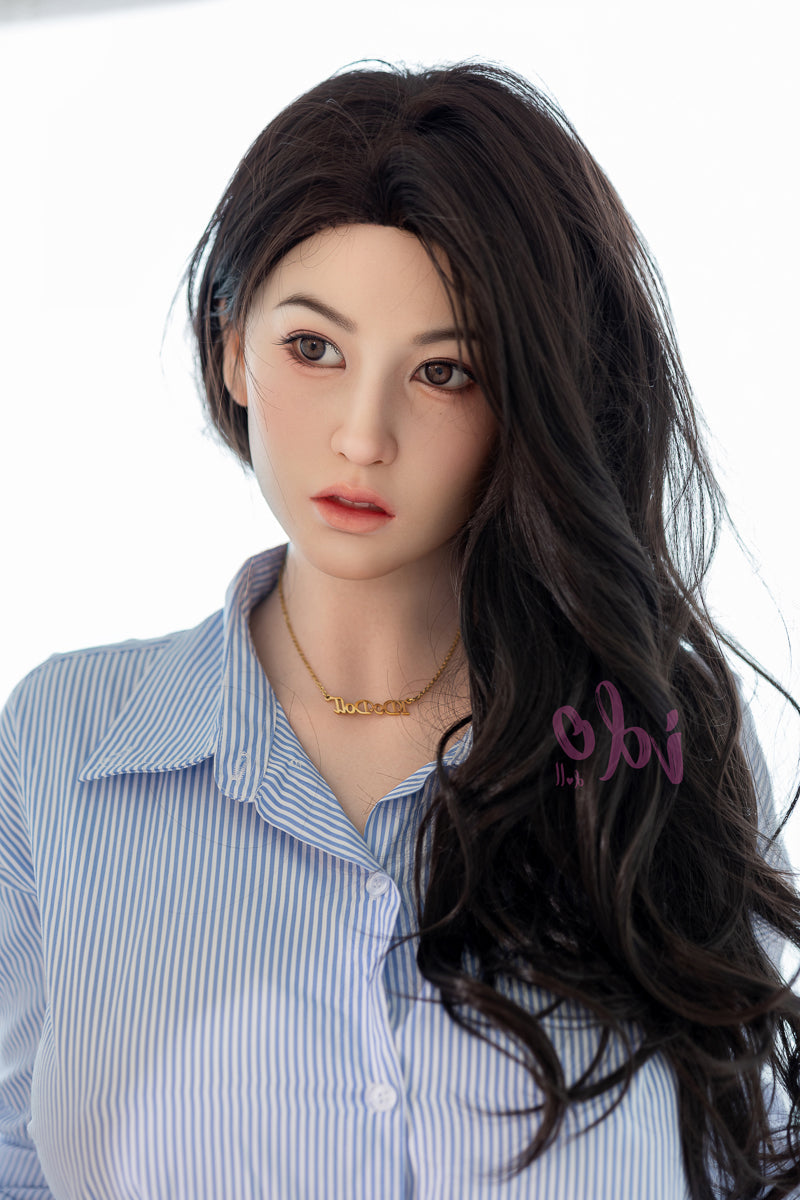 167cm/5ft6 F-cup White Skin Silicone BBW Sex Doll ID8 IDO